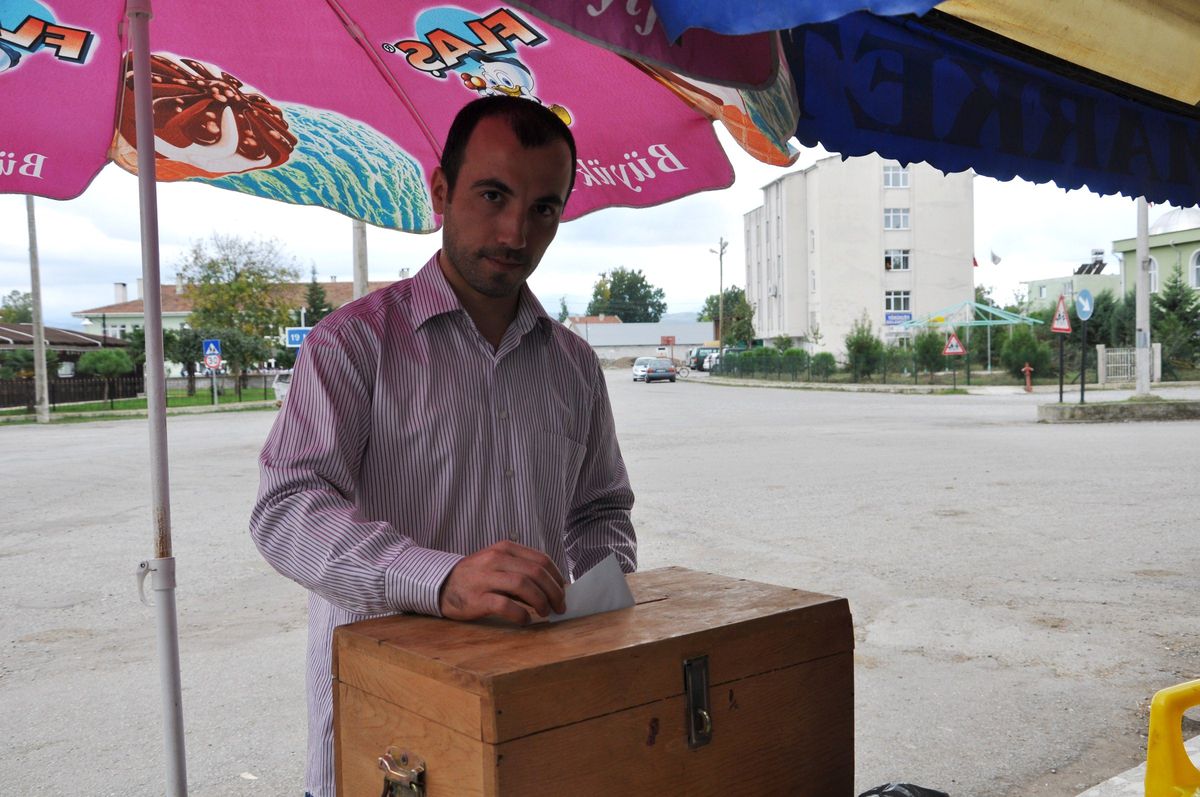 Yörükler Beldesi\'nde Referandum Yapıldı