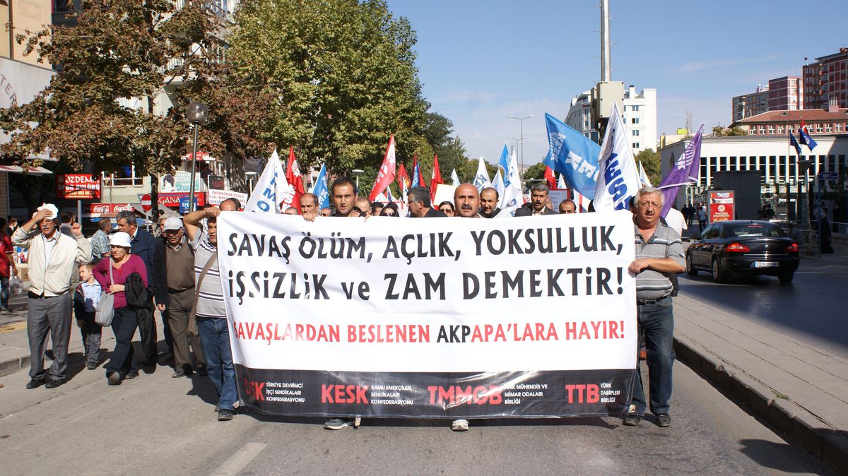 Başkentte \'İşsizlik ve Zam\' Protestosu