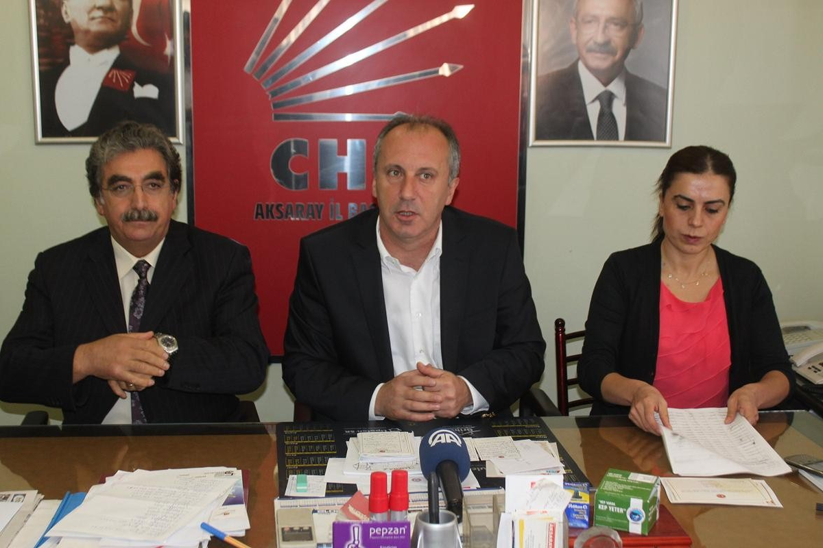 CHP\'li İnce Aksaray\'da