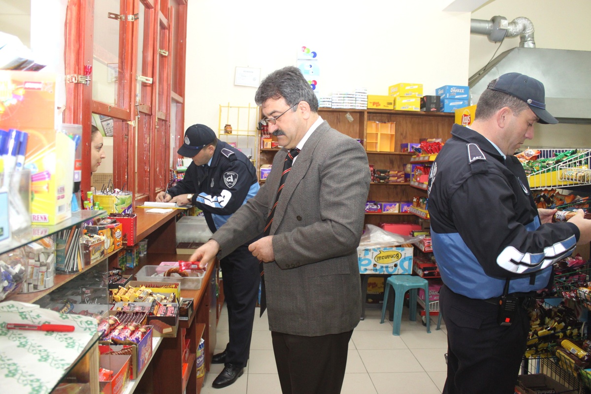 Düzce Zabıta Müdürlüğü Okul Kantinleri Denetlendi