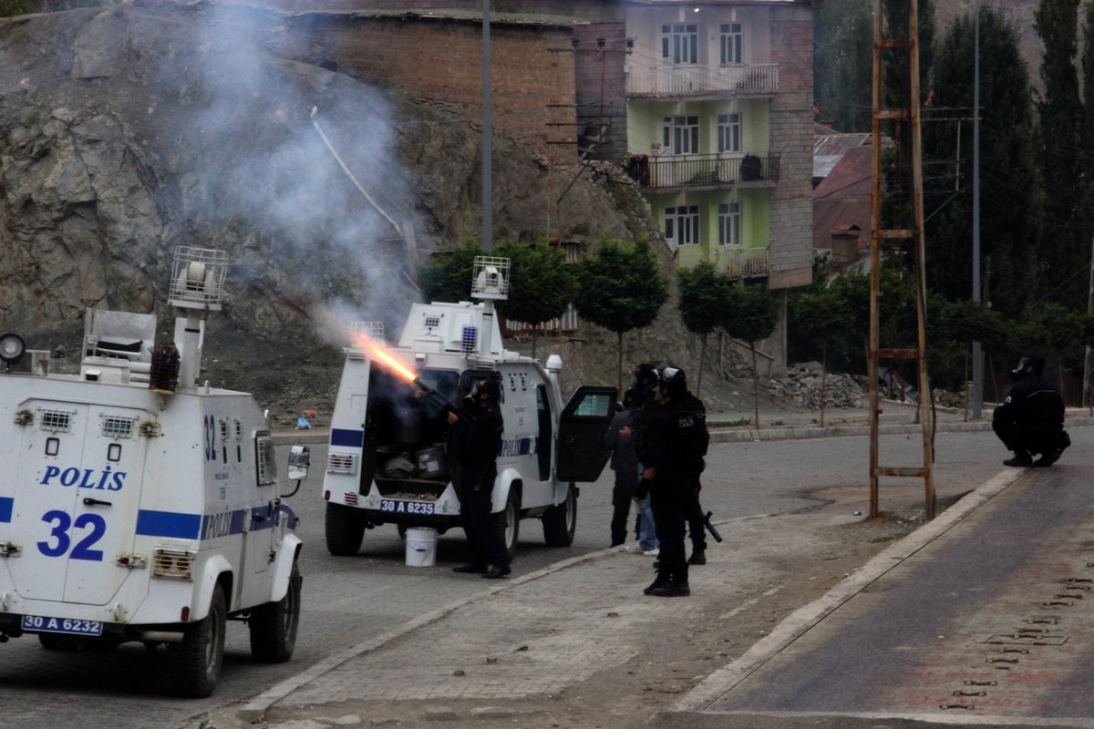 Hakkari\'de Olaylar Çıktı