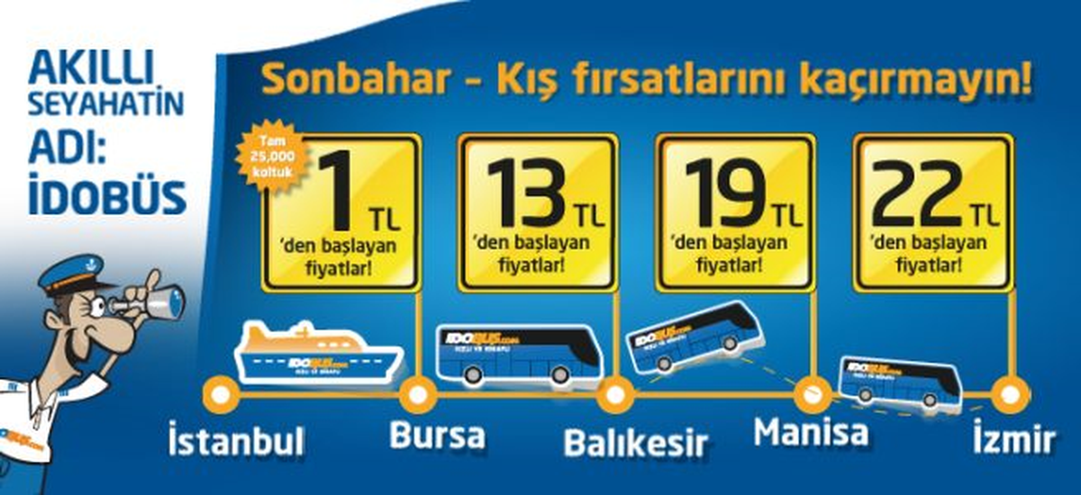 İDOBÜS Kış Sezonunu Açıyor