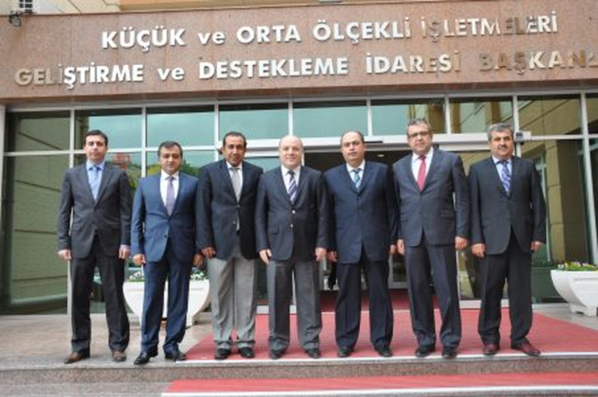 KMTSO Heyeti KOSGEB ve TSE\'yi Ziyaret Etti