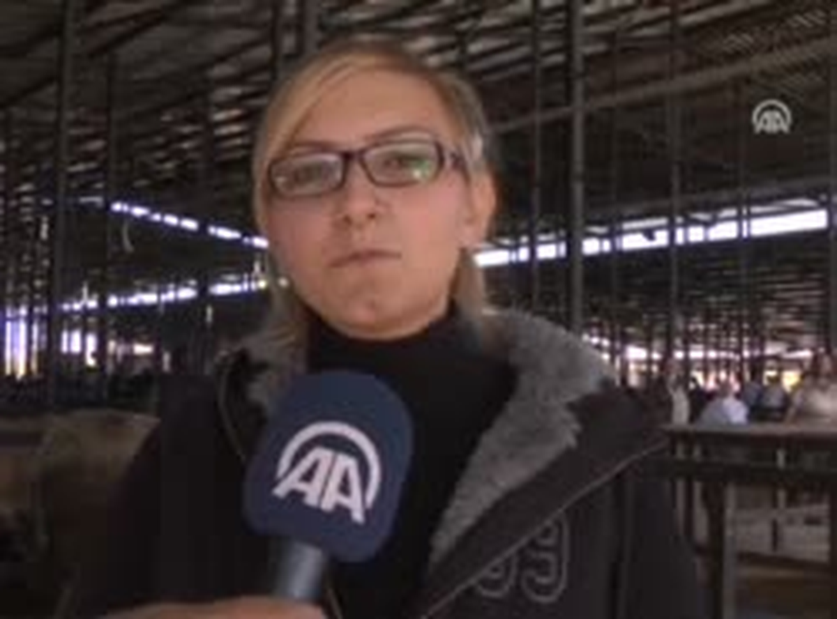 Kurbanlık Pazarına "Kadın Eli"