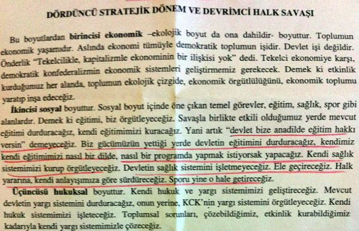 Okul Yakma, Öğretmen Kaçırma Emri Kandil\'den