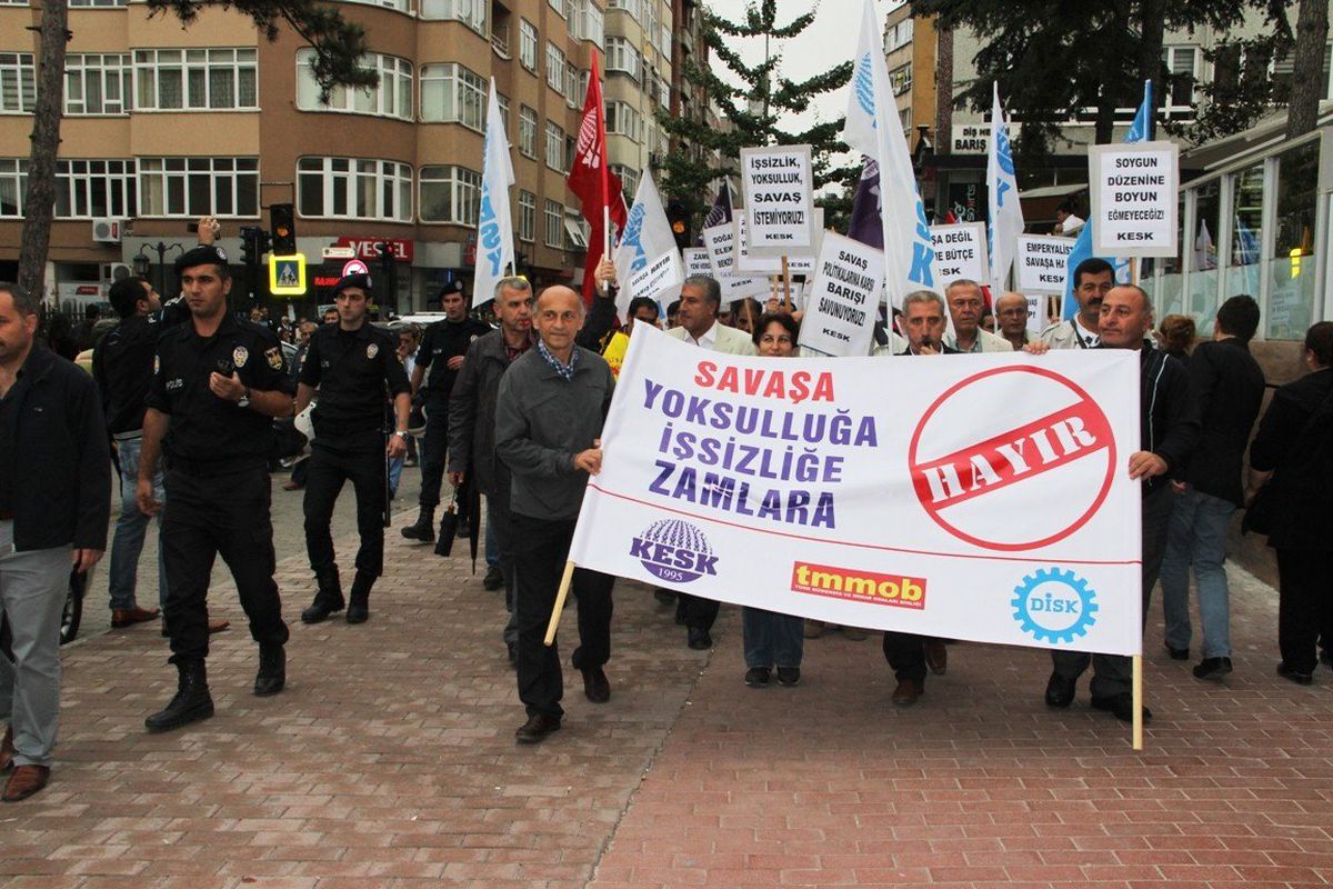 Tmmob, Disk ve Kesk\'ten Yürüyüş