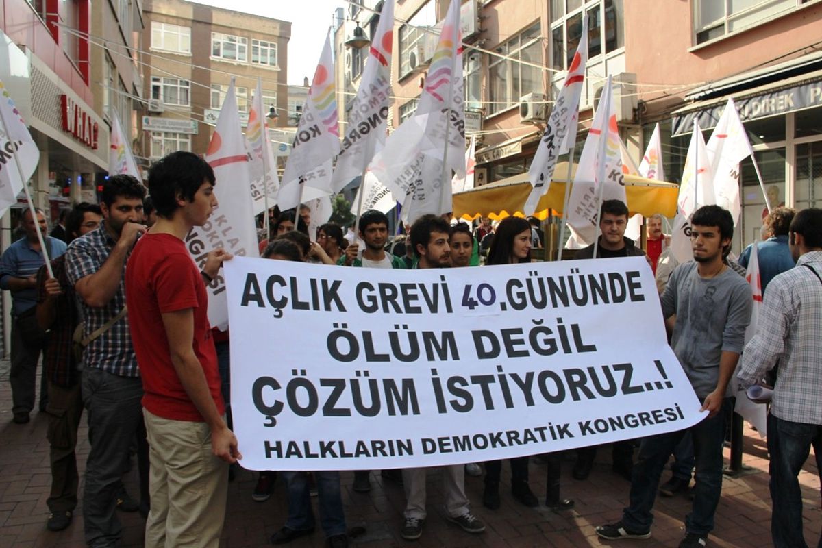 Açlık Grevine \'Dur\' Deyin Eylemi