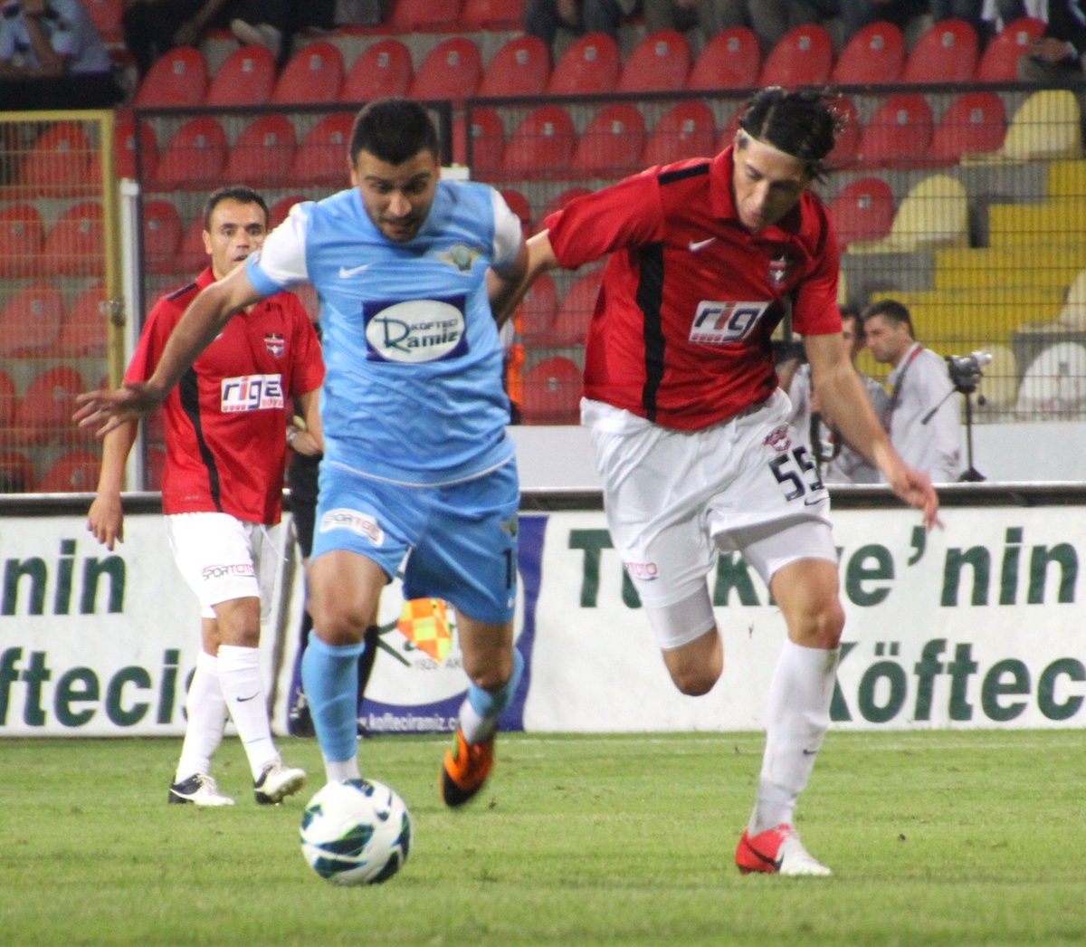 Akhisar Belediyespor ile Gaziantepspor Maçı Berabere Bitti