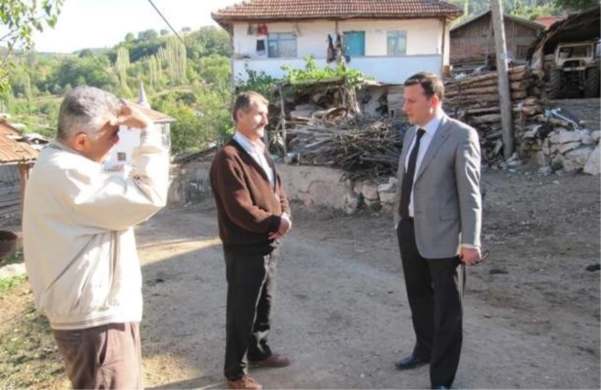 Araç Kaymakamı Fatih Görmüş\'ün Köy Ziyaretleri Devam Ediyor