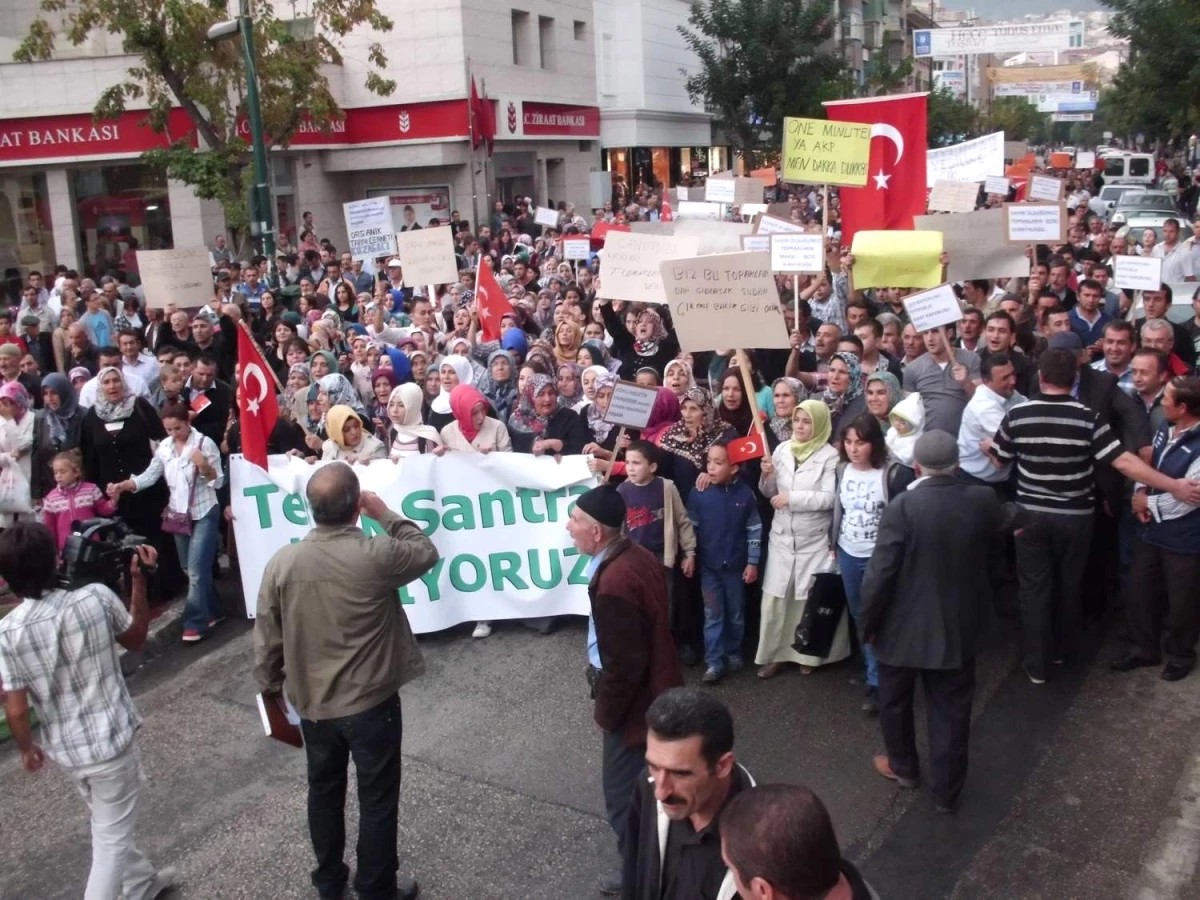 Bursa\'da Termik Santrale Karşı Binlerce Kişi Yürüdü