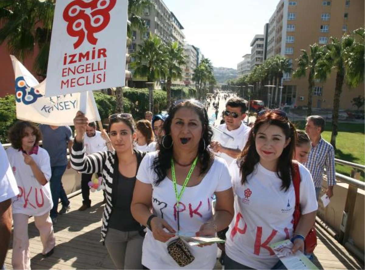 Fenilketonüri Hastaları İzmir\'de Yürüdü