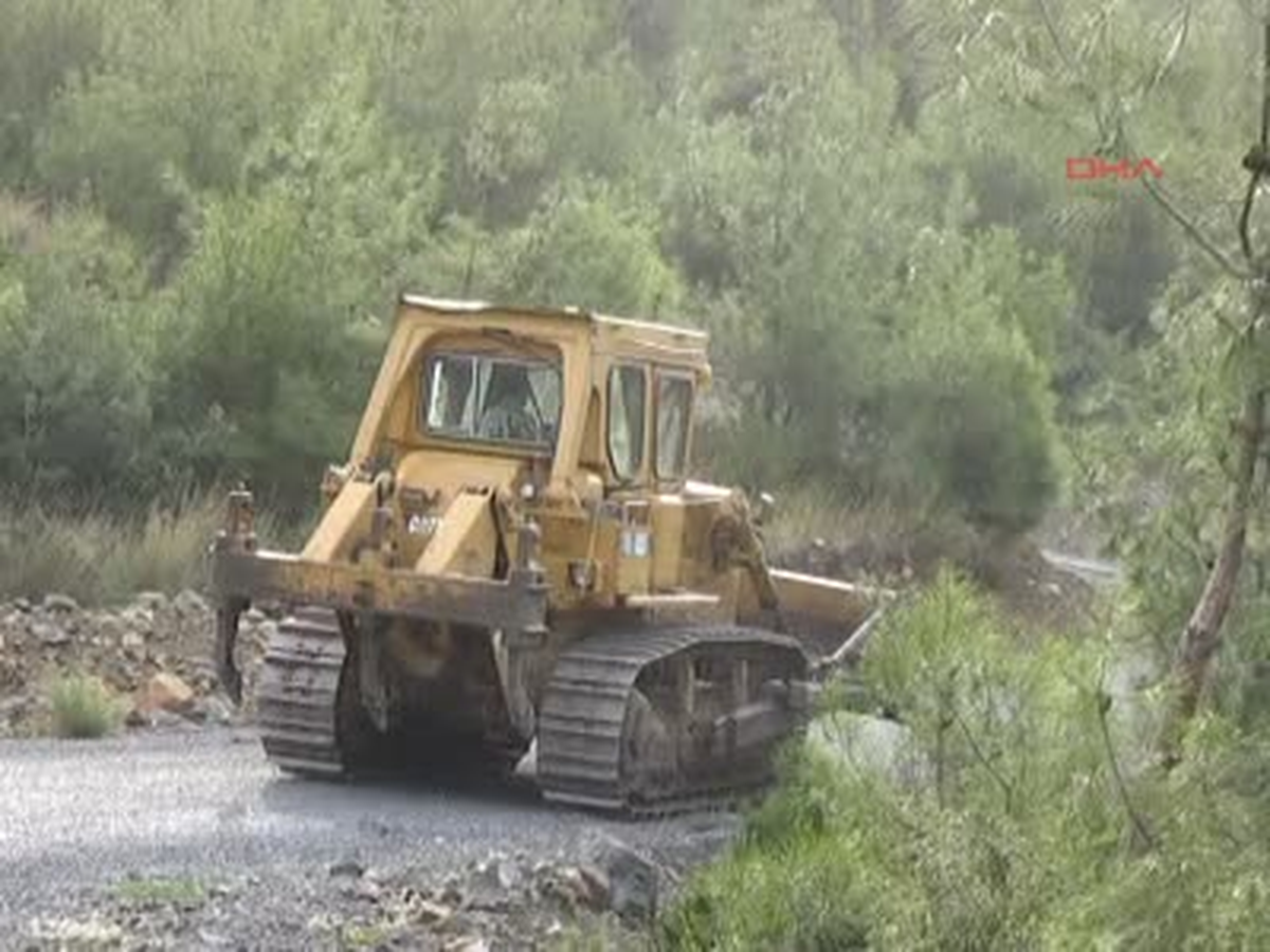 İskenderun ) Amanos Dağlarında Yangın