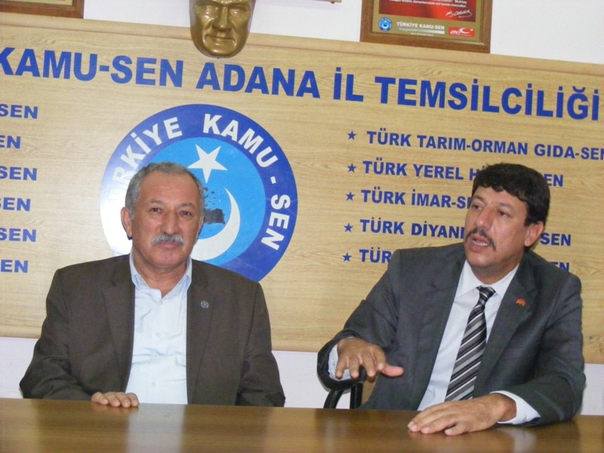 İzgioğlu\'ndan Kamu-Sen\'e Ziyaret