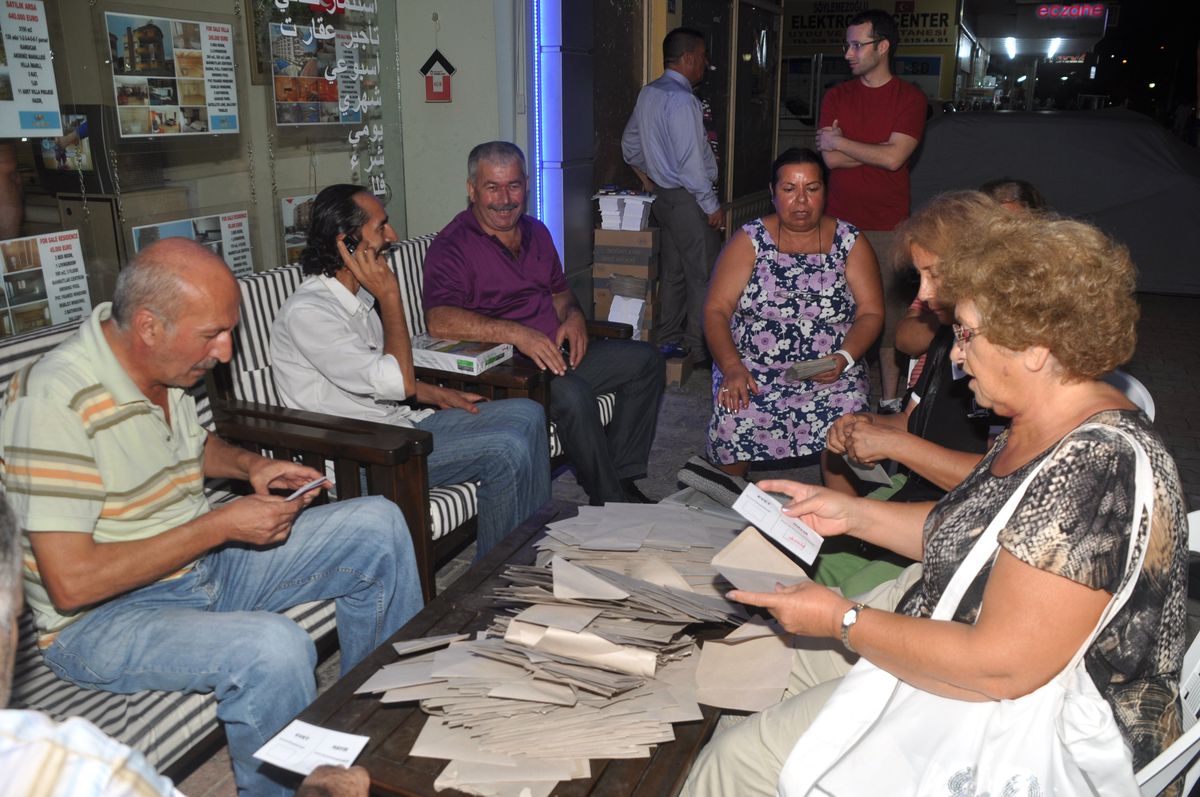 Mahmutlar\'da Referandum Sonuçları Açıklandı