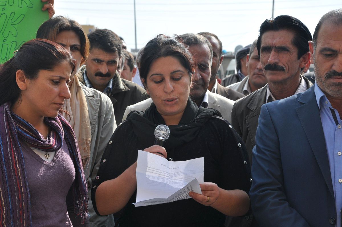 Silopi BDP İlçe Teşkilatından Açlık Grevine Destek