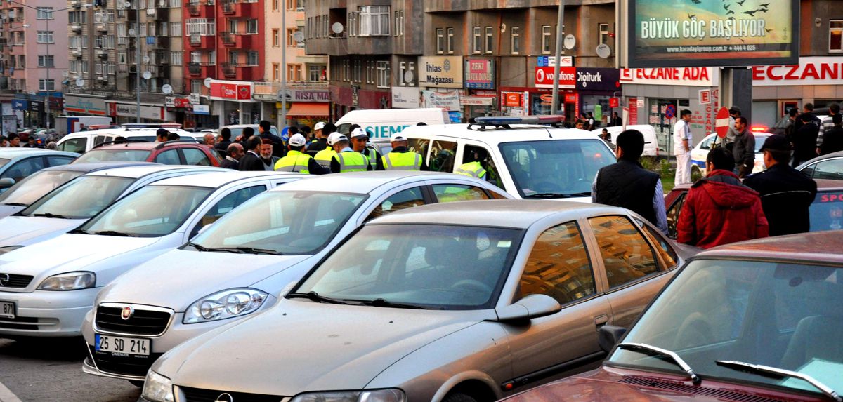Trafik Kazası Sonrası Kavga