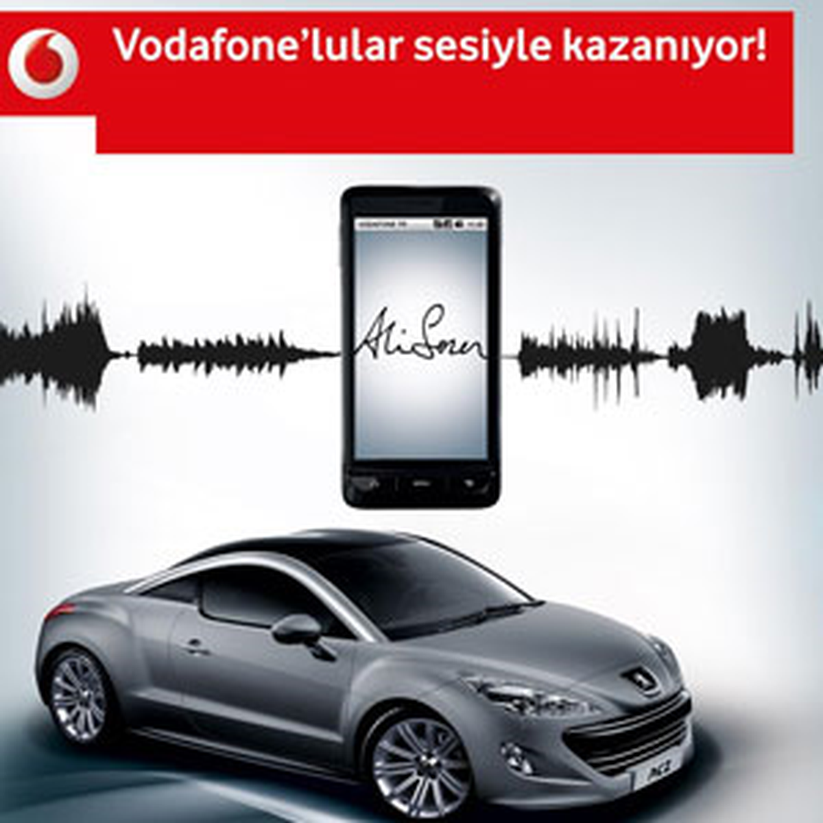 Vodafone Sesli İmza, Peugeot Rcz Asphalt Kazandırdı