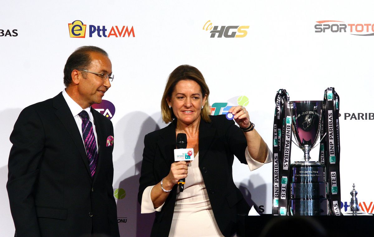 WTA Sezon Sonu Tenis Şampiyonası\'nın Kuraları Çekildi