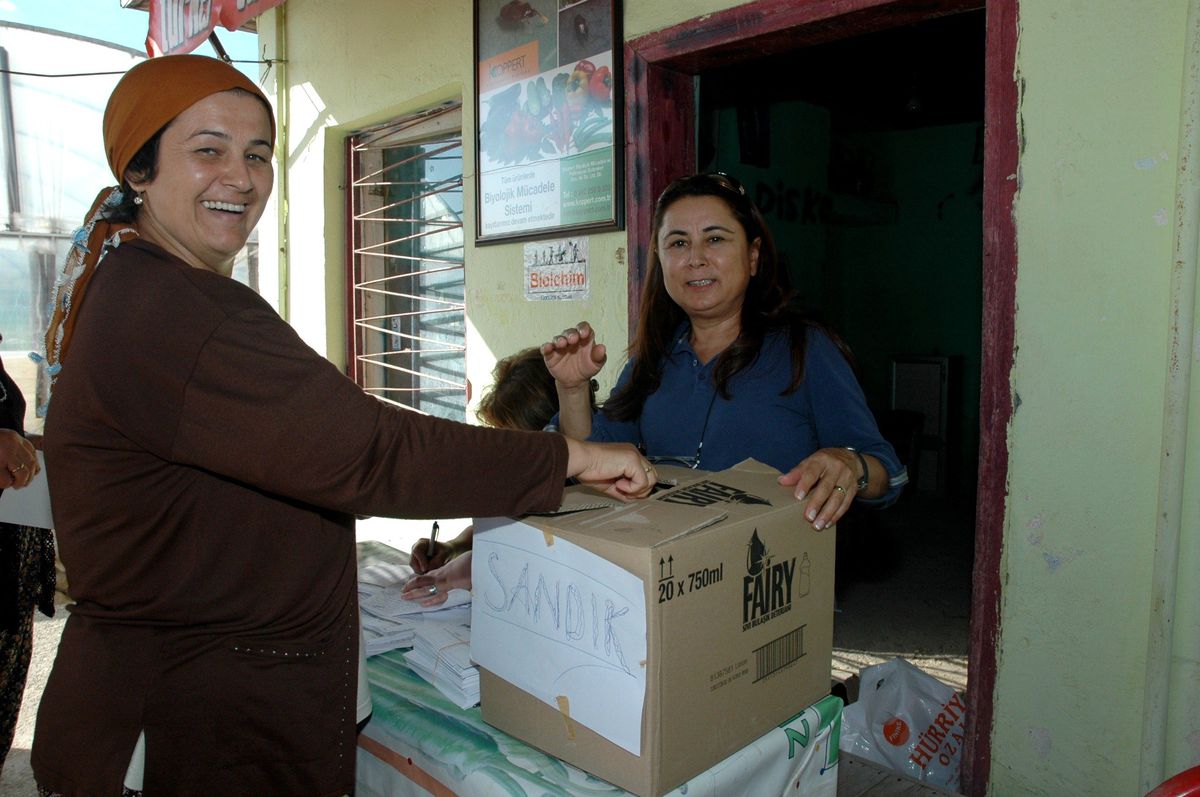 Beymelek\'te Referandum