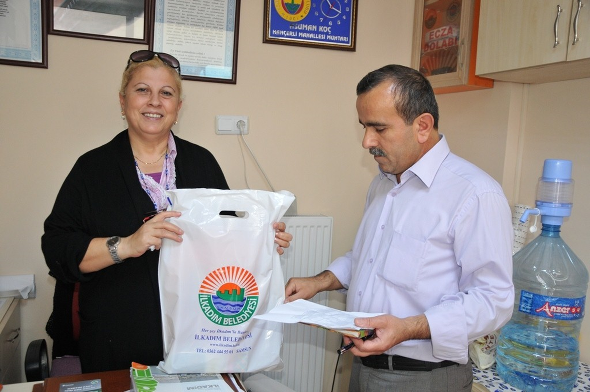 İlkadım\'dan Muhtarlara \'Tatlı\' Sürpriz
