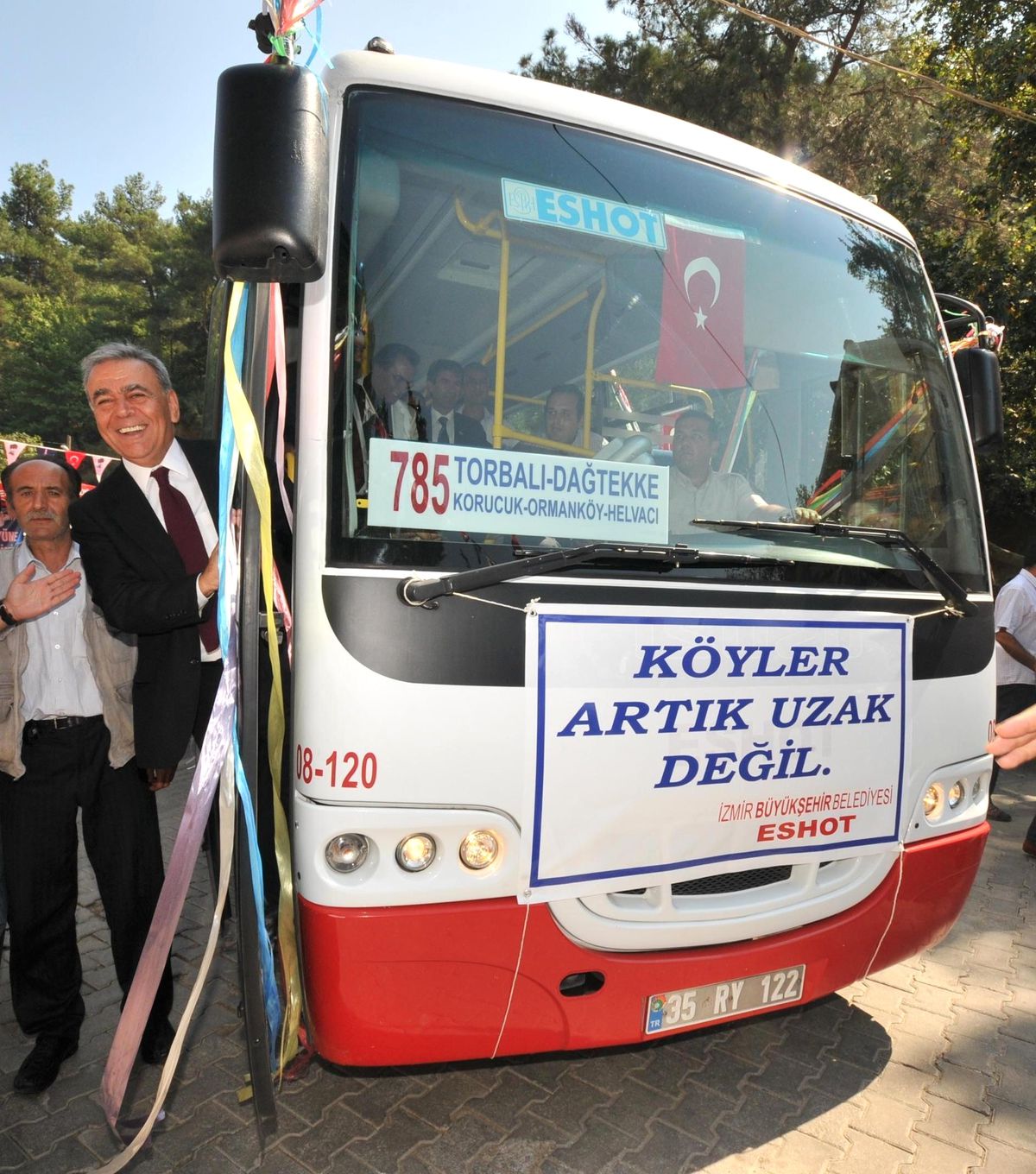 İzmir\'de 107 Köye Toplu Ulaşım