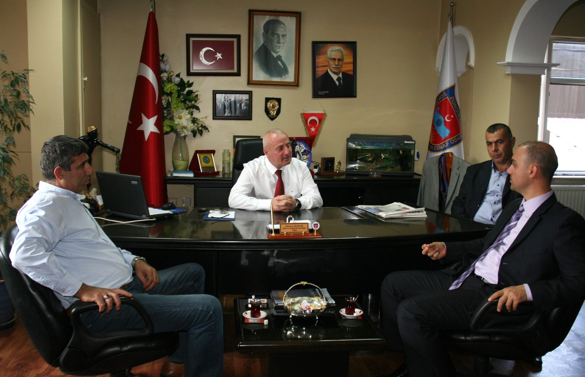 MHP\'den, Şoförler Odası Başkanı Bahar\'a Ziyaret