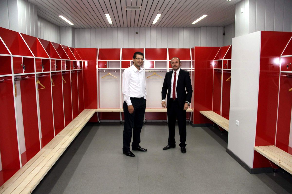 Samsunspor\'dan Teşekkür Plaketi