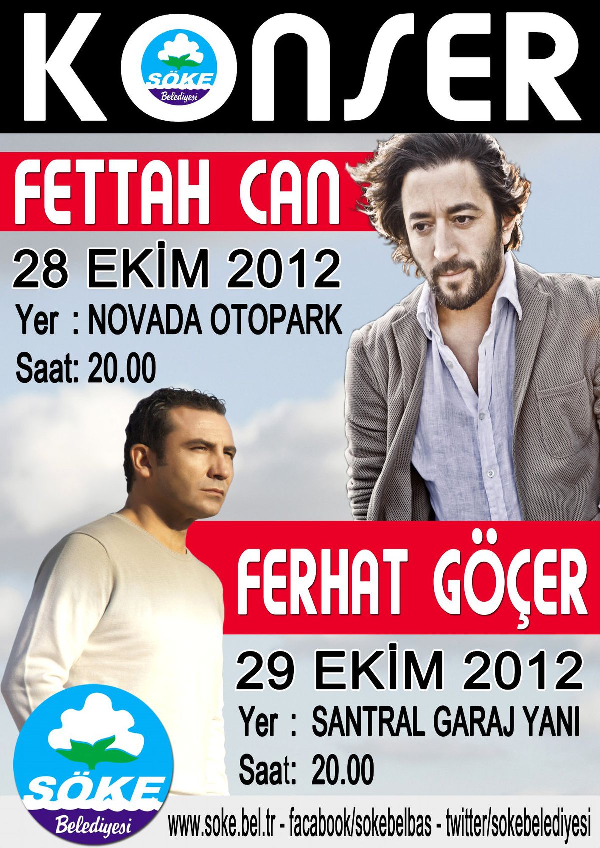 Söke\'de Çifte Konser ile Bayram Coşkusu Yaşanacak