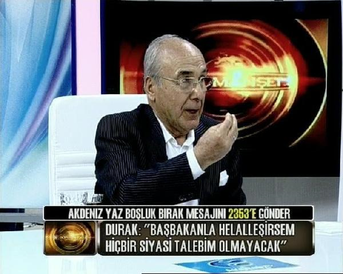 Durak: Göreve İade Edilirsem Yeniden Aday Olmayacağım