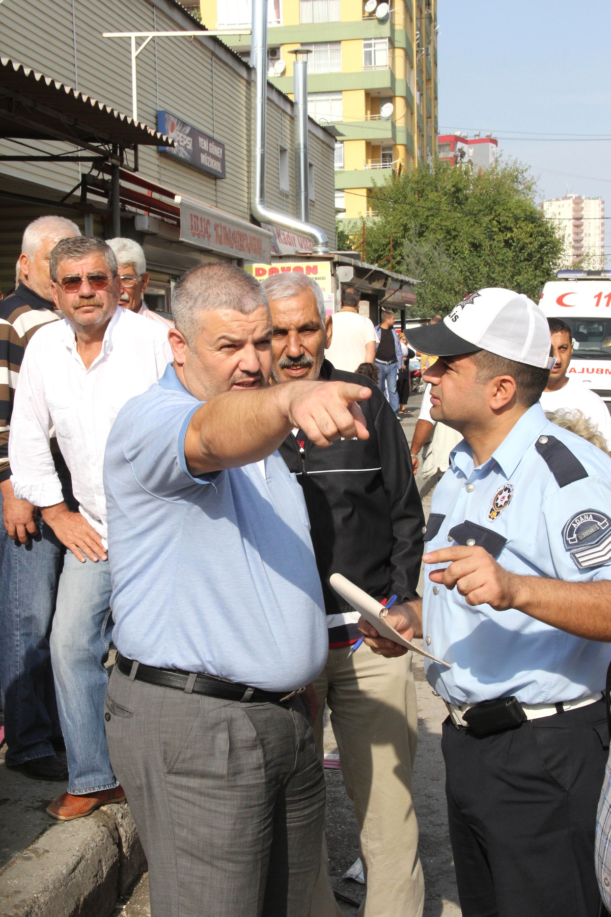 Diyaliz Hastası Nakil Aracı Fırına Girdi