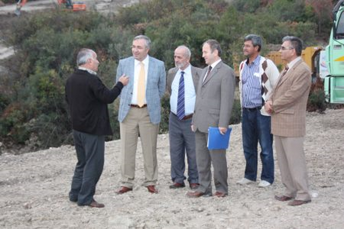 Göledi İnşasında Çalışmalar Sürüyor
