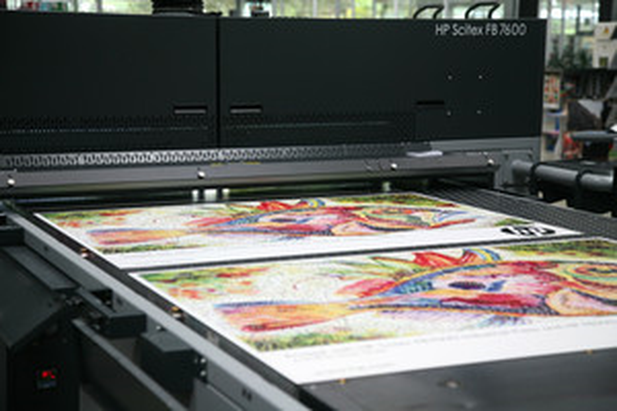 HP Scitex FB7600 2012 SGIA Fuarında Tanıtıldı