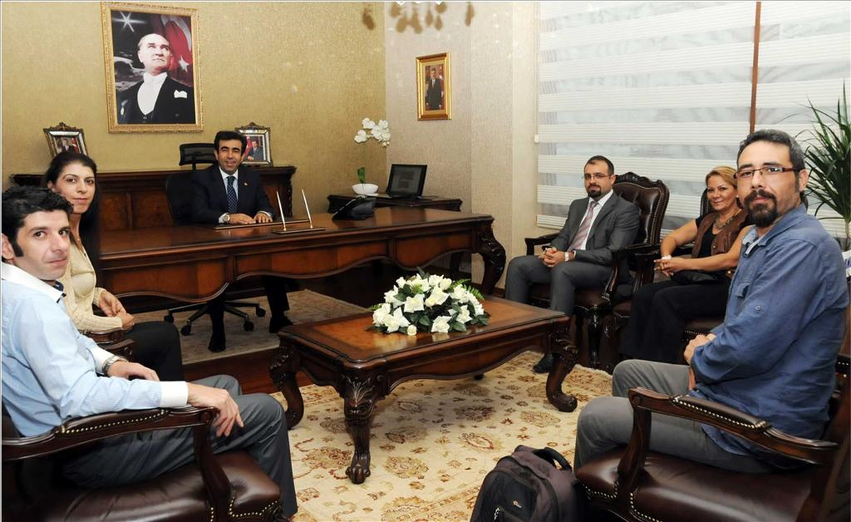Merbisder Yönetiminden Vali Güzeloğlu\'na Ziyaret