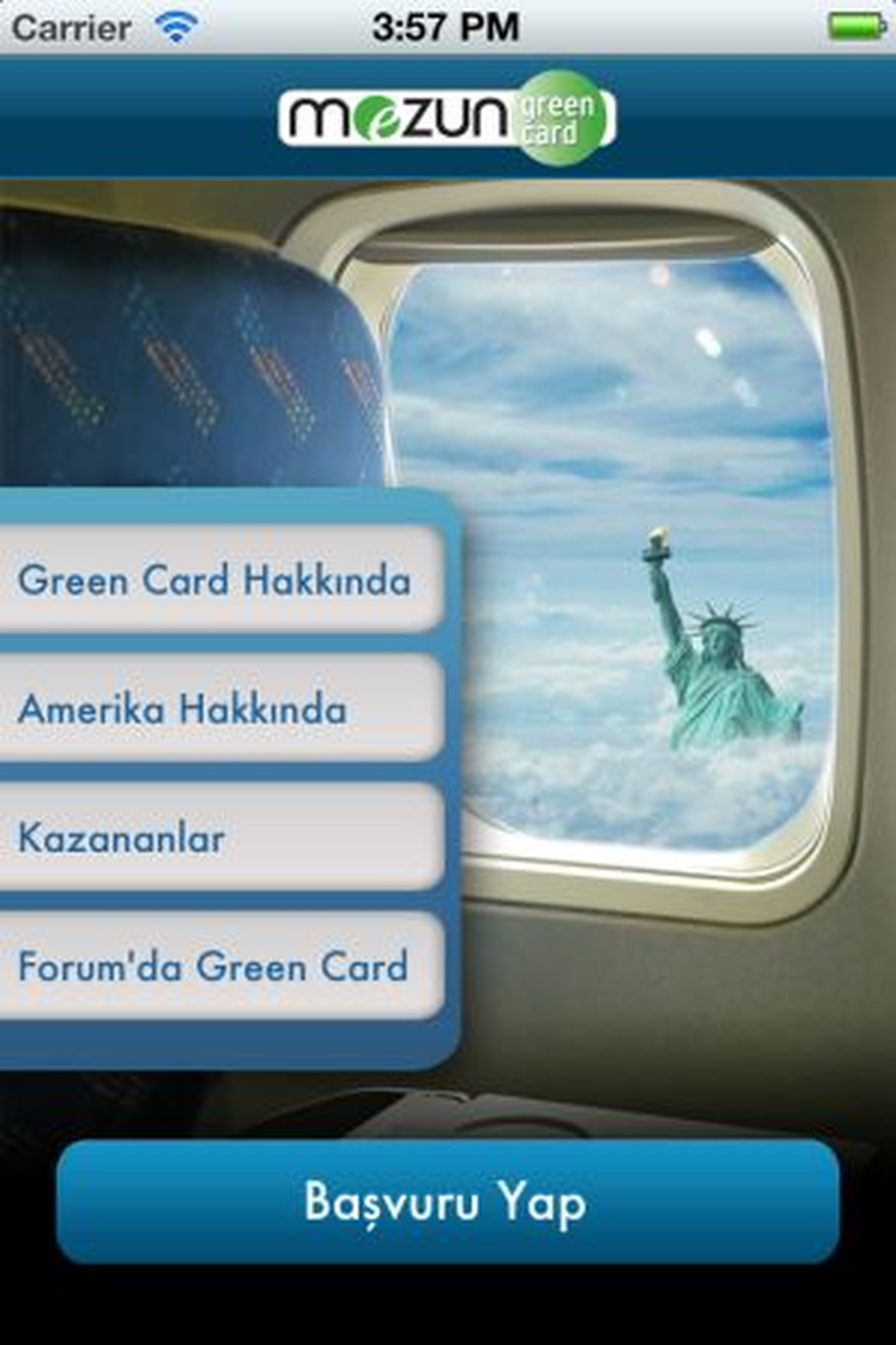 Mezun Greencard İphone Uygulaması Hayata Geçti