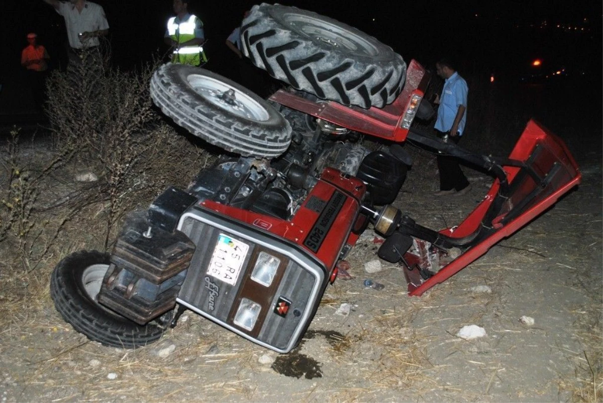Mut\'ta Traktör Kazası: 1 Ölü, 1 Yaralı