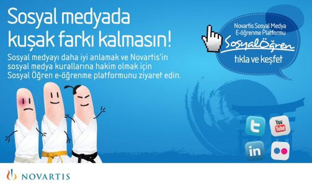 Novartis\'ten Çalışanlarına Sosyal Medya Eğitimi