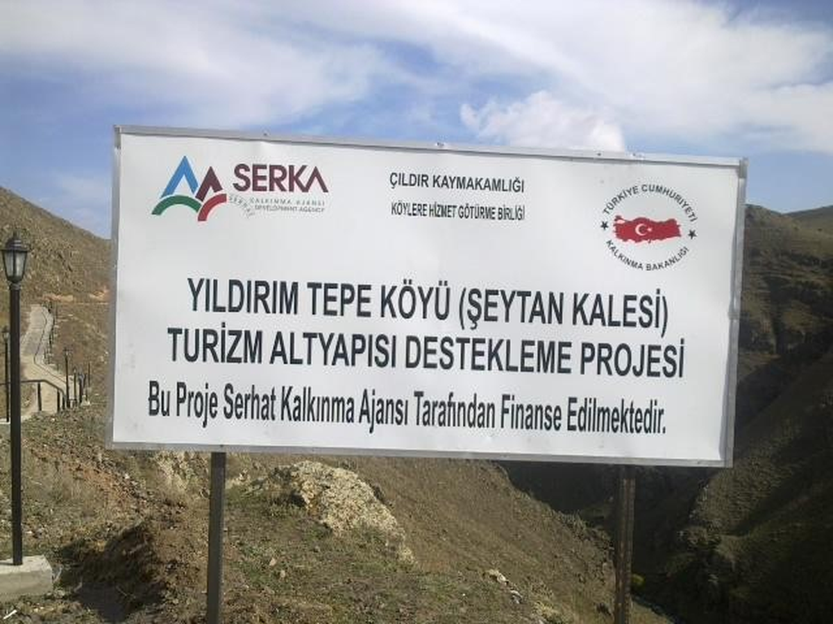 Şeytan Kale Turizme Kazandırılıyor