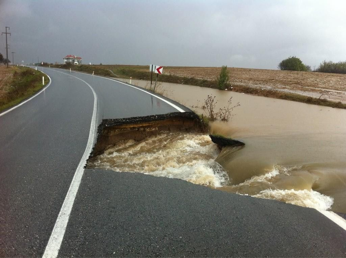 Tekirdağ\'daki Sağanak