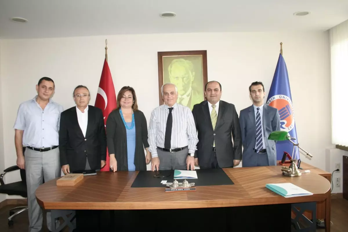 TISİAD Yönetiminden Rektör Aydın'a Ziyaret