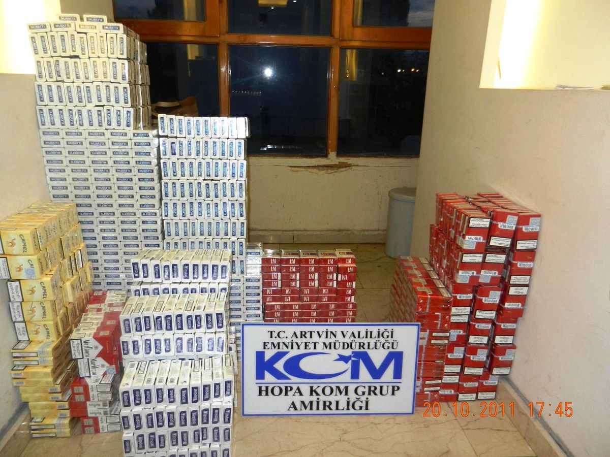 Artvin\'de Kaçakçılık