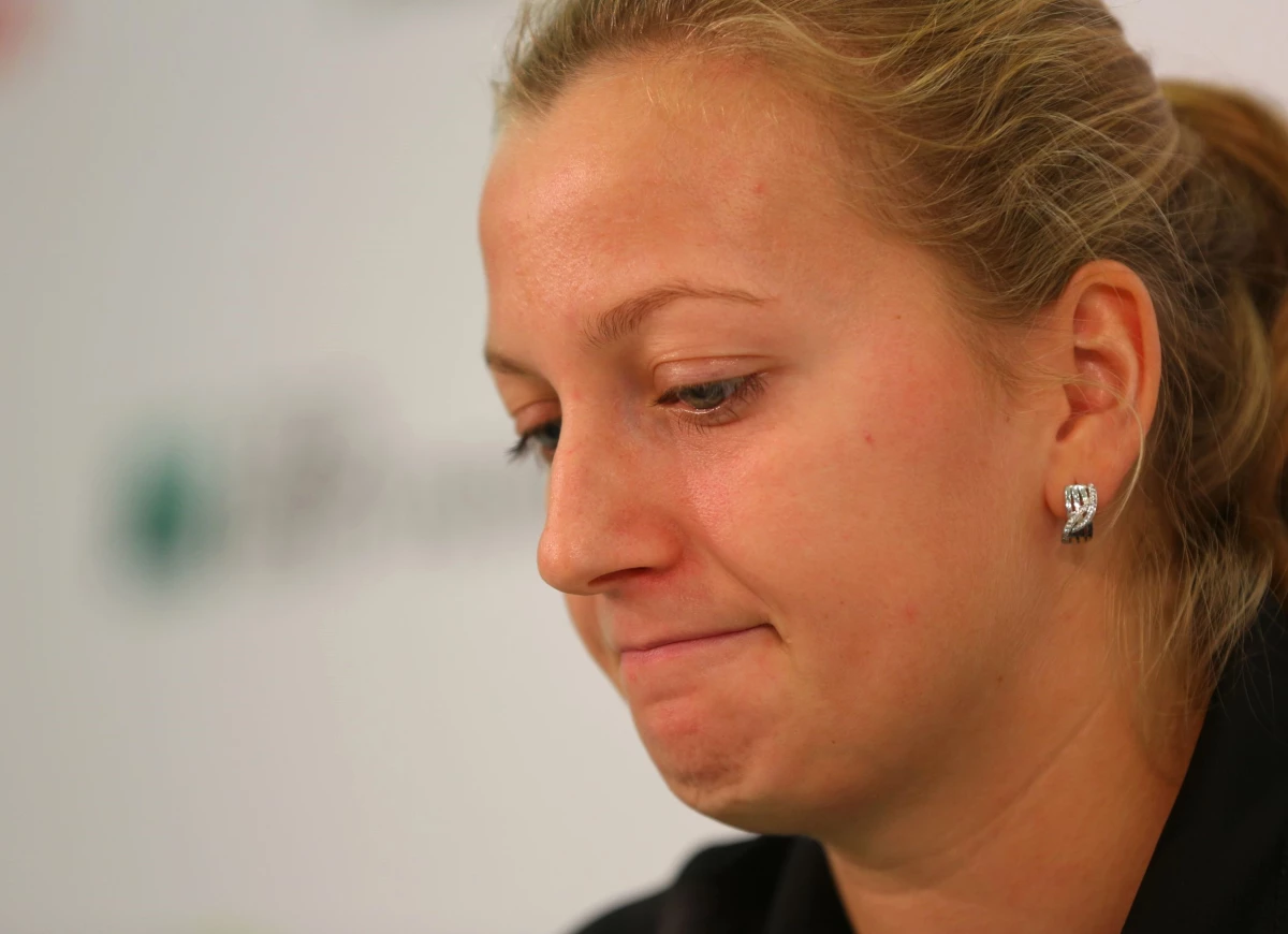 Çek Tenisçi Kvitova, Rahatsızlığı Sebebiyle Turnuvadan Çekildi