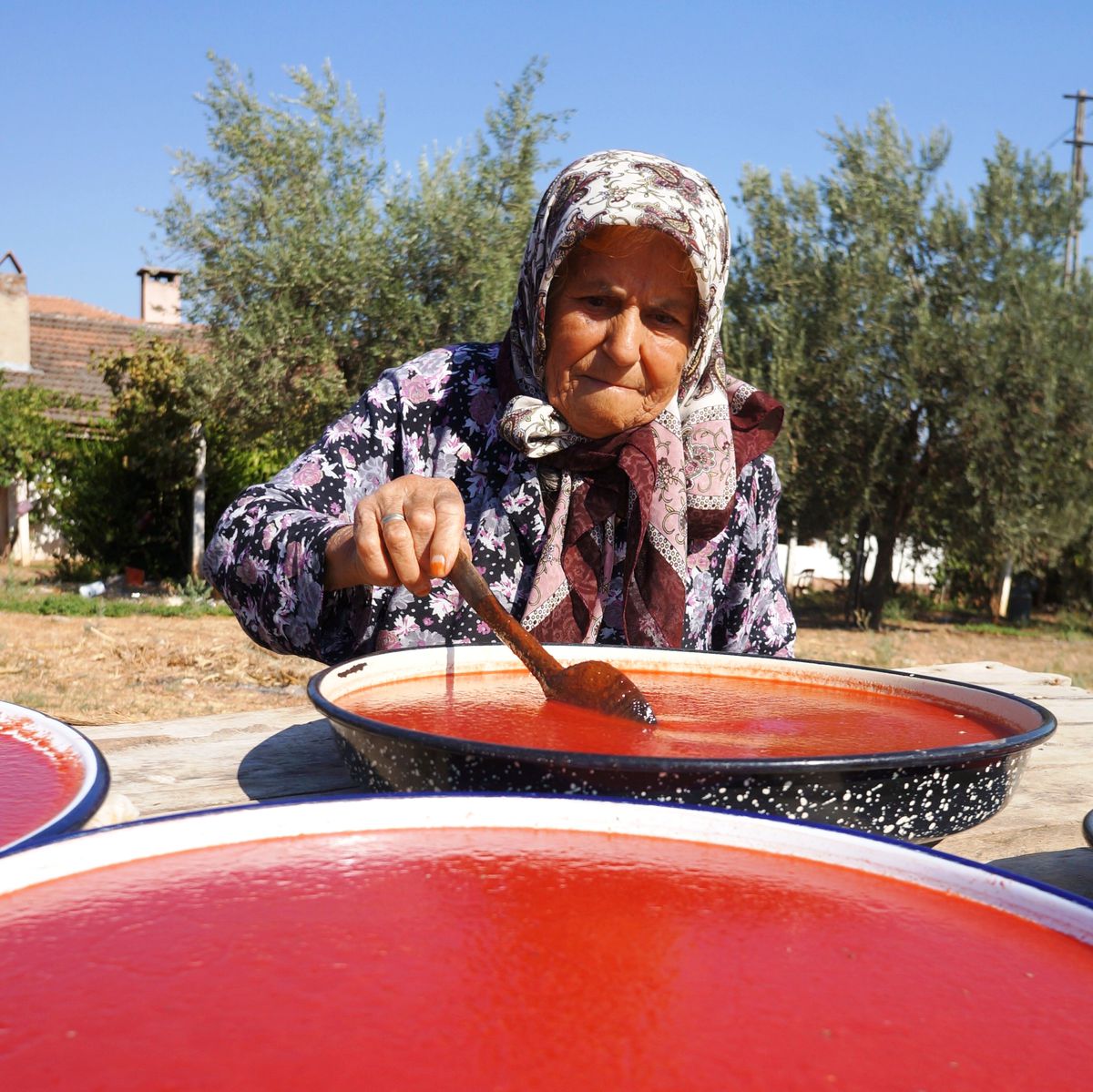 Hatice Ninenin Salça Tutkusu