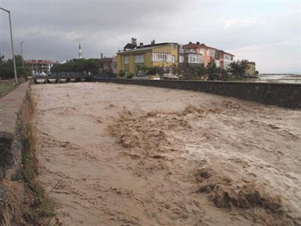 Kırklareli\'deki Sel