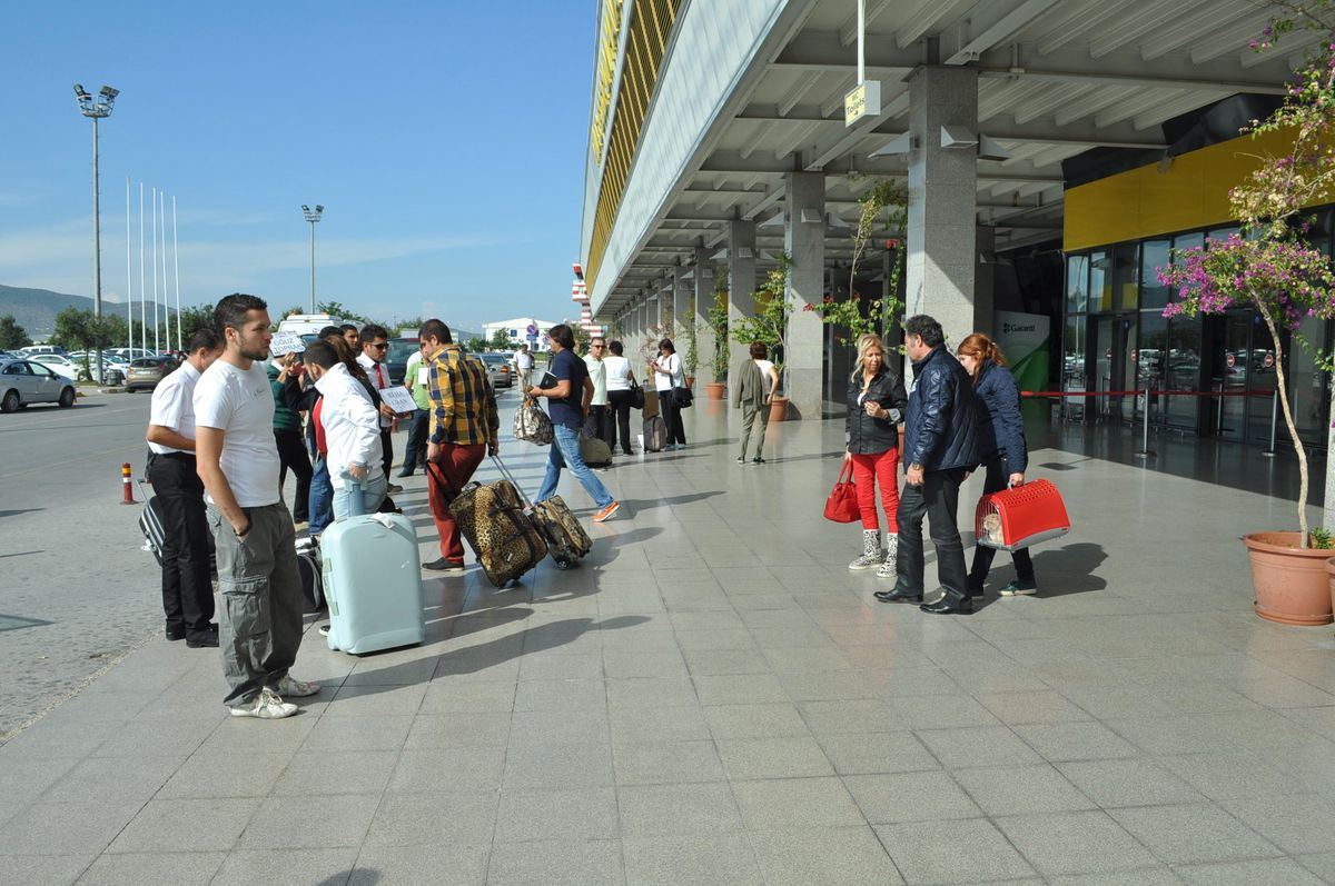 Milas Bodrum Havalimanında İç Hat Yoğunluğu
