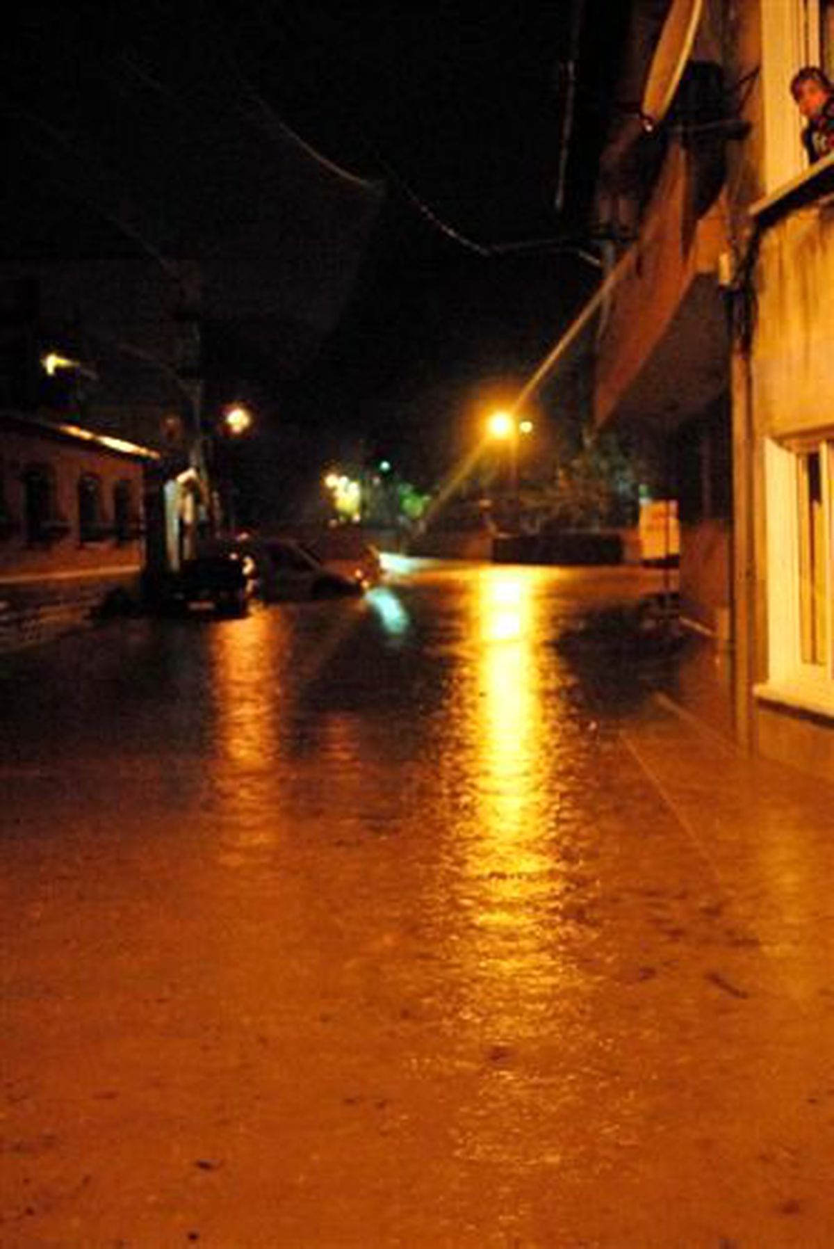 Sağanak Yağış Gece Etkili Oldu