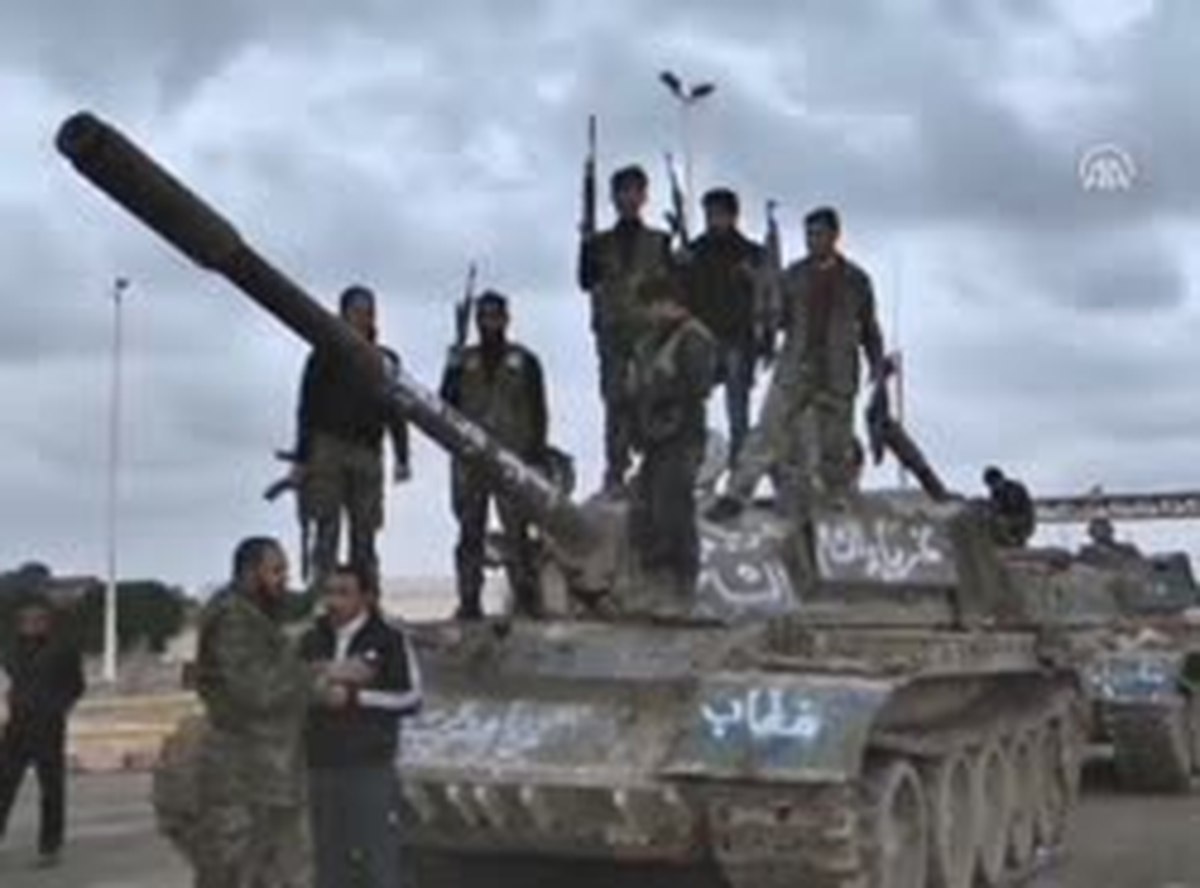 Aa Ekibi,tankları Görüntüledi