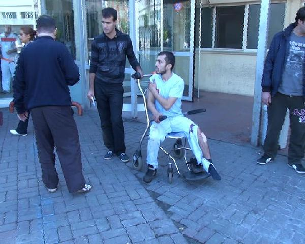 Acemi Kasaplar Hastanelere Akın Etti