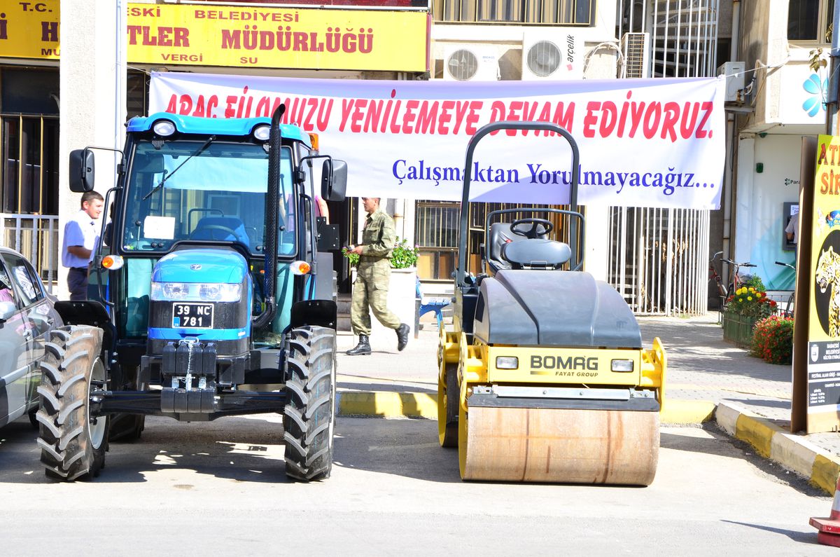 Babaeski Belediyesi Araç Filosunu Yeniliyor