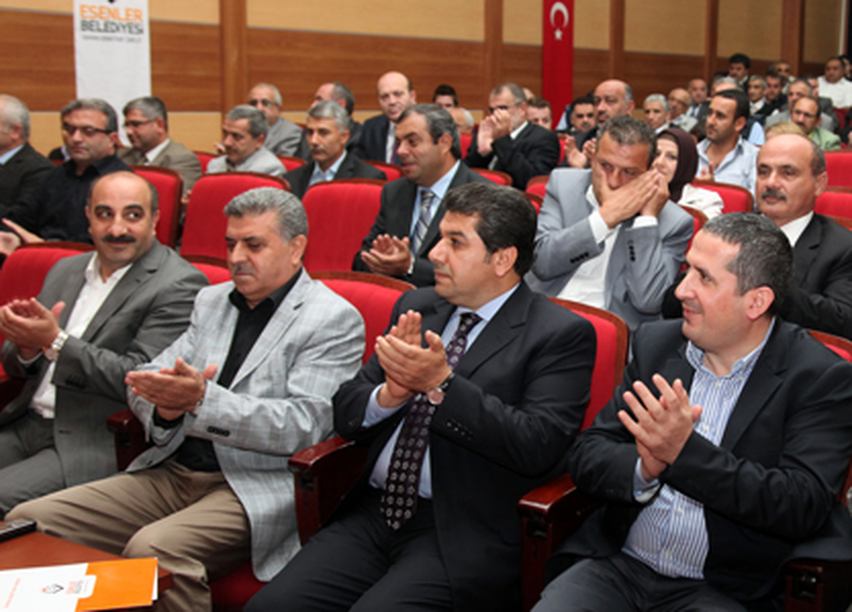 Belediye Personeli Bayramlaştı