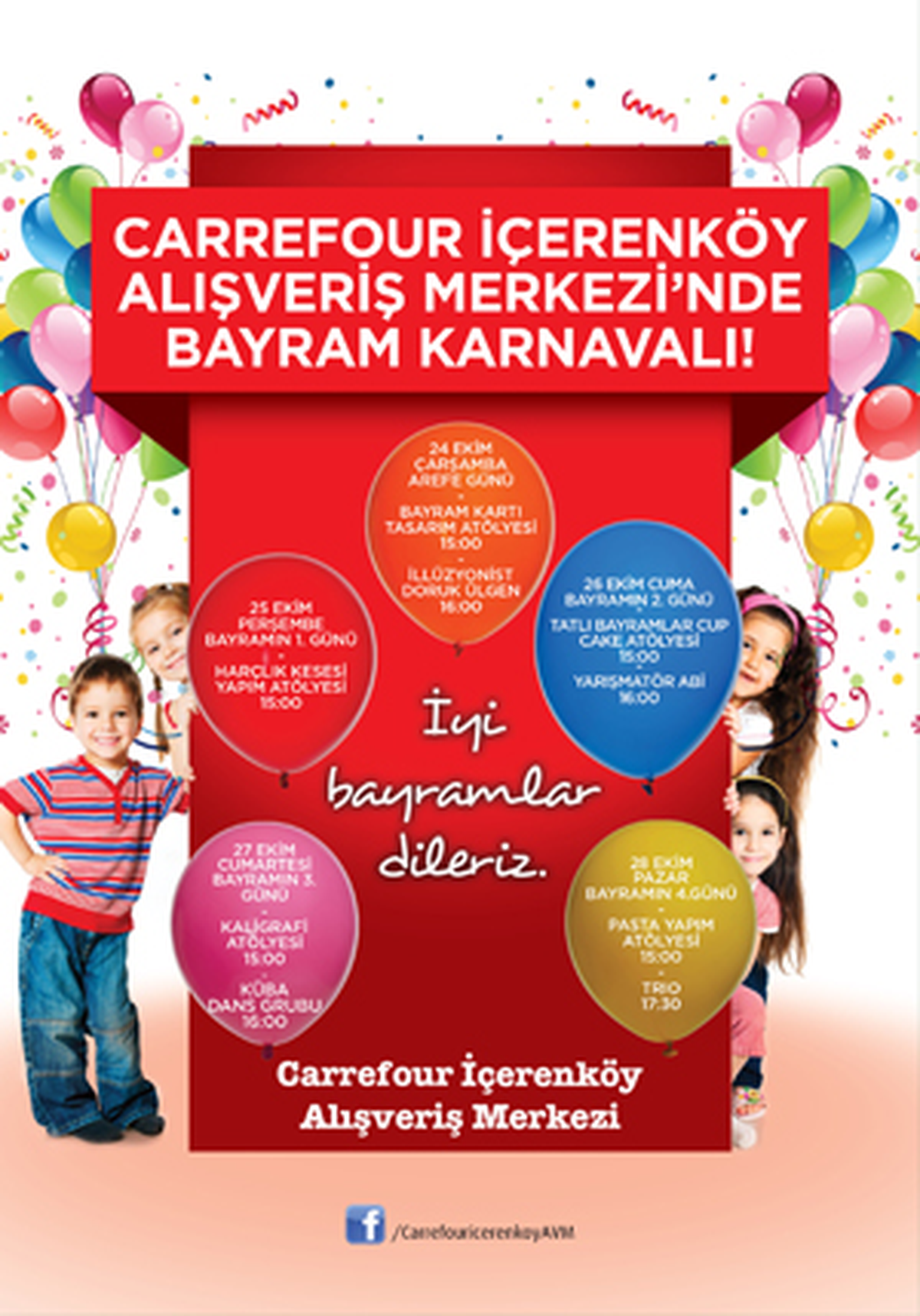 Carrefour İçerenköy AVM\'de Tatlı Bayramlar!